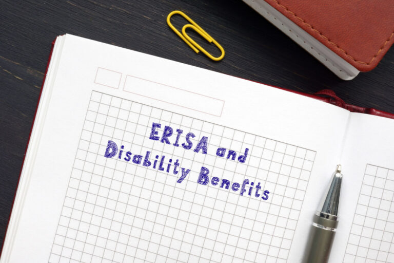 erisa and disability benefits